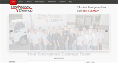 Desktop Screenshot of emergency-cleanup.com