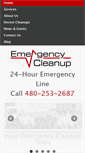 Mobile Screenshot of emergency-cleanup.com